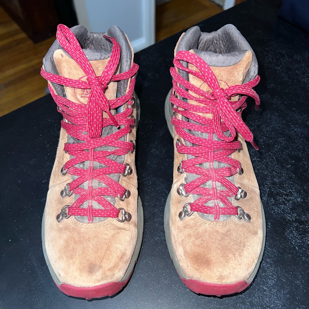 Danner Dannerdry Women's Lace Up Hiking Boots in Brown and Red Size 9-1/2 (42)